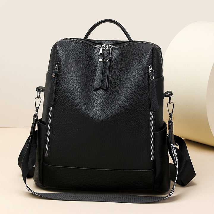 Textured Multi-Pocket Backpack Bowlift