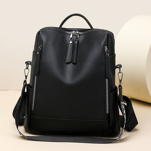 Textured Multi-Pocket Backpack Bowlift