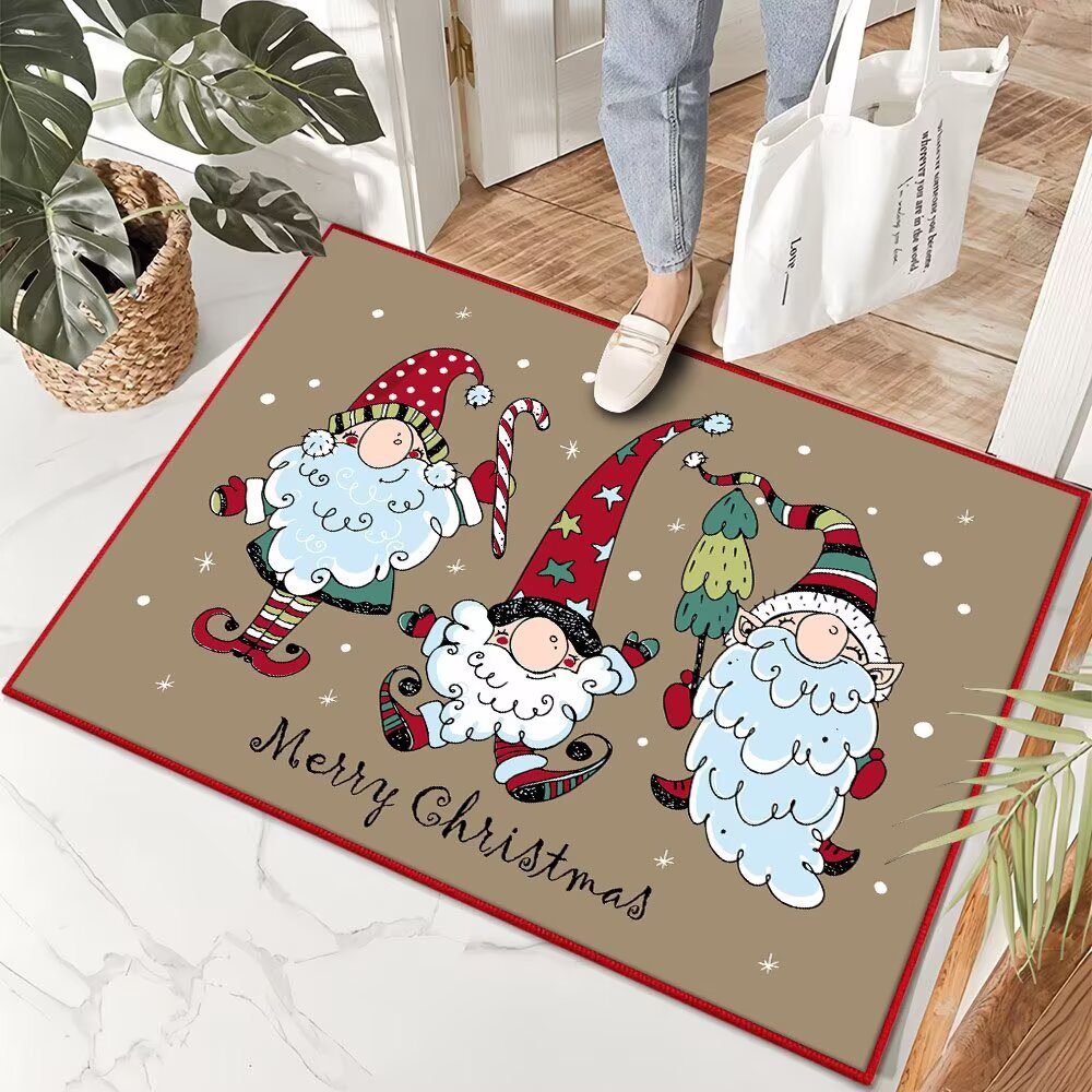 Decorative Holiday Entrance Mat Bowlift