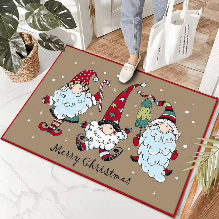 Decorative Holiday Entrance Mat Bowlift