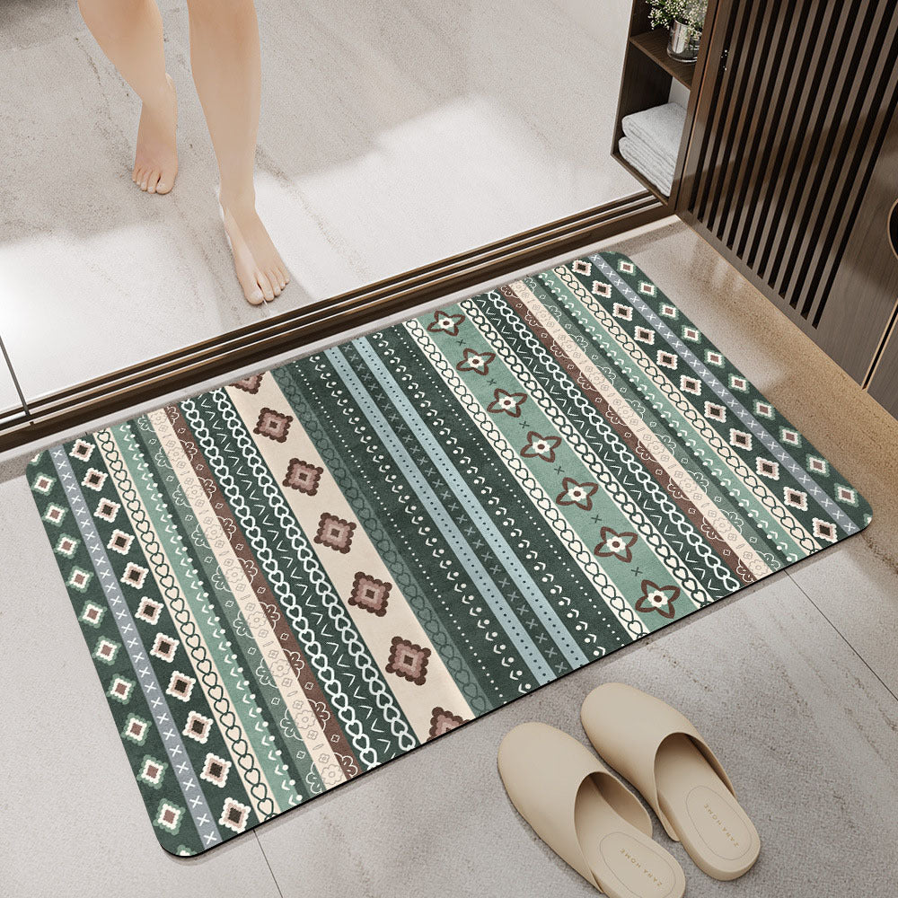 Luxurious Textured Bath Mat Bowlift