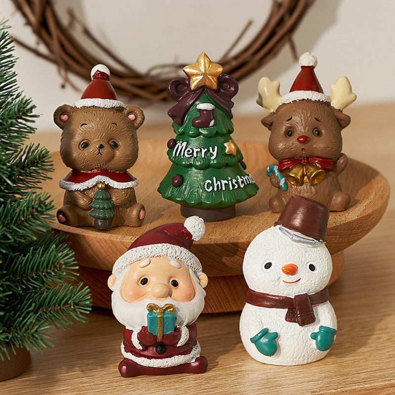 Decorative Christmas figure in sheep design Bowlift