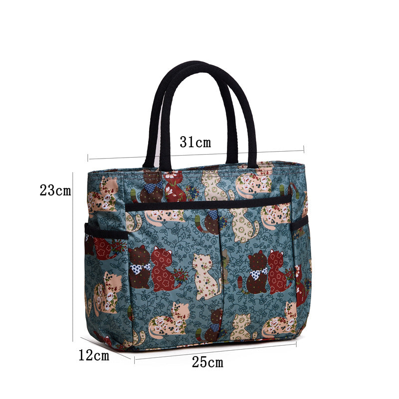 Versatile Multi-Pocket Tote Bag Bowlift