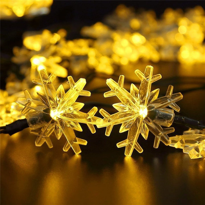 Globe LED String Lights With Waterproof Copper Wire And Textured Clear Bulbs Bowlift