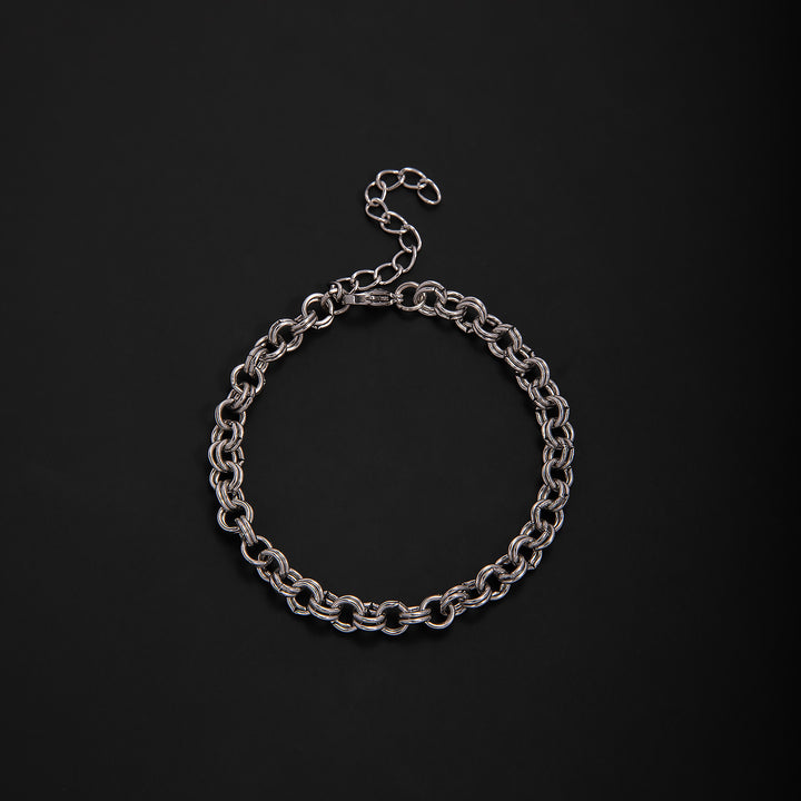 Textured Chain Link Bracelet Bowlift