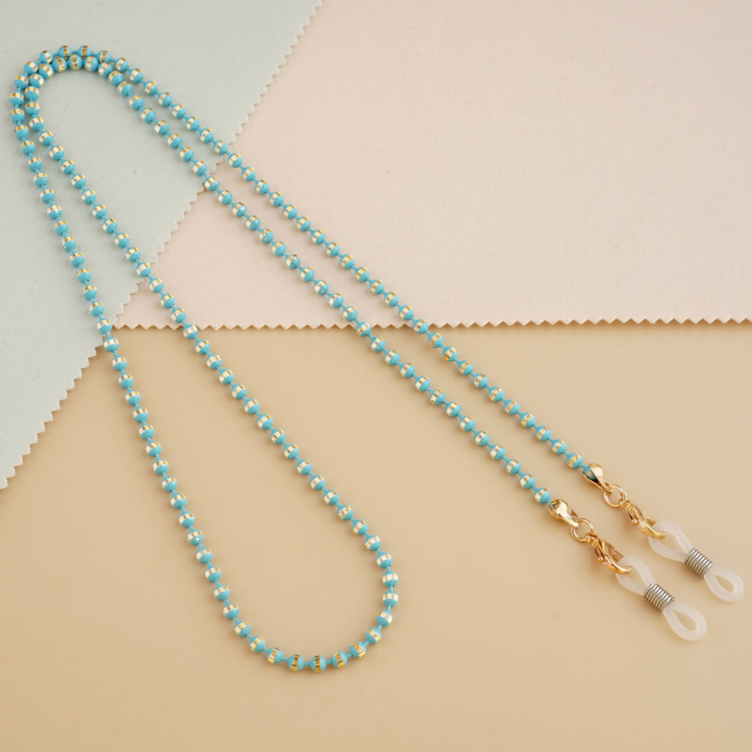 Stylish Beaded Eyewear Chain Bowlift