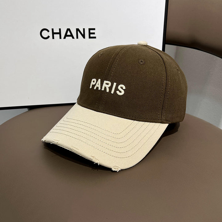 Unisex Classic Distressed Baseball Cap Bowlift