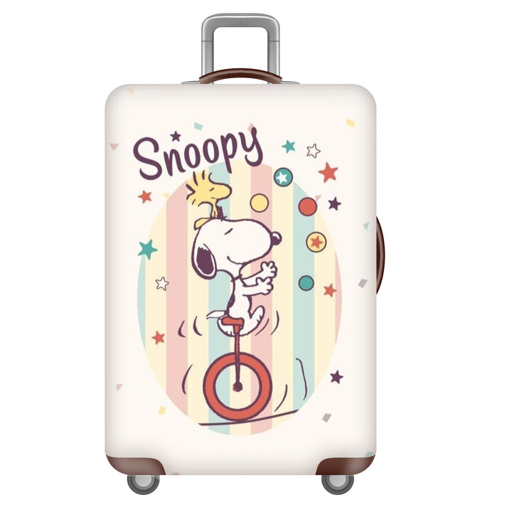 Women's Hardshell Travel Suitcase with Floral Decoration Bowlift