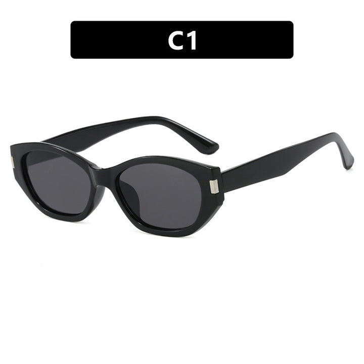 Ladies fashionable cat-eye sunglasses with elegant lenses Bowlift