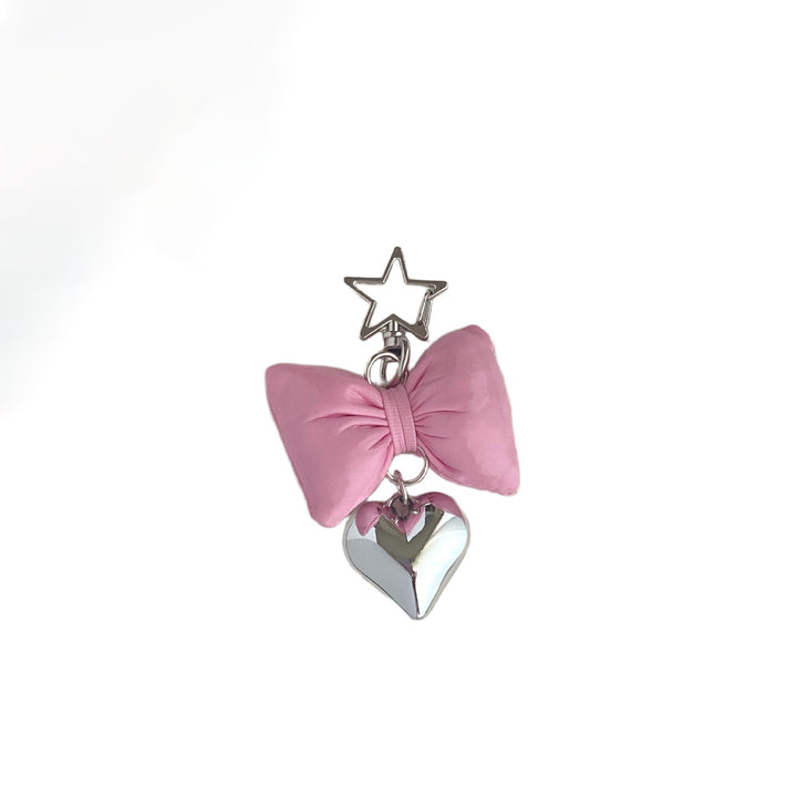 Bow-Shaped Charm Keychain Bowlift