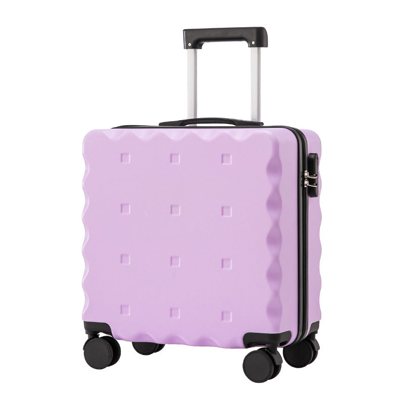 Compact Beverage Holder Rolling Suitcase Bowlift