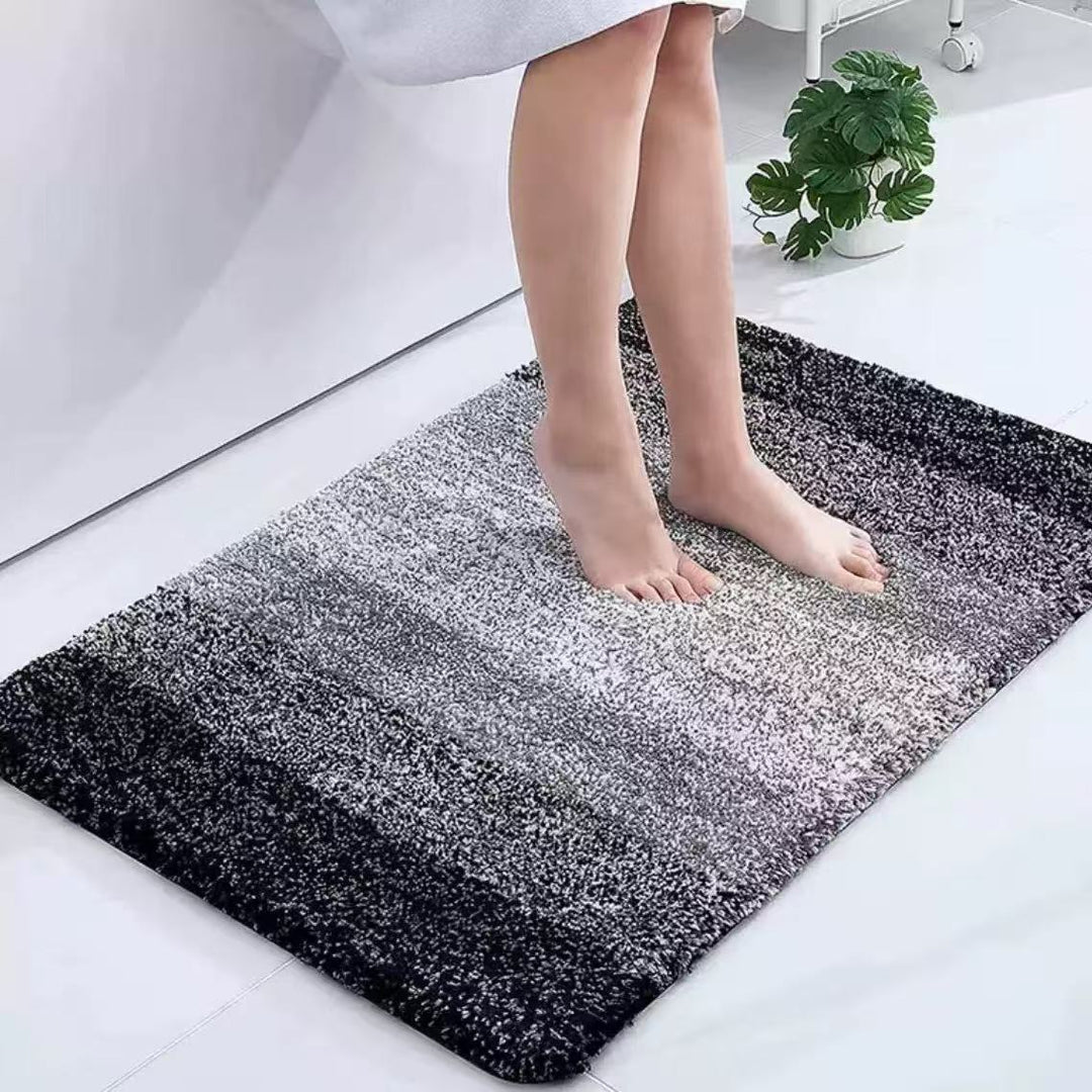 Soft Plush Bath Rug Bowlift