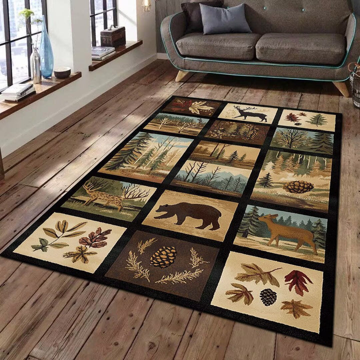 Decorative Area Rug Bowlift
