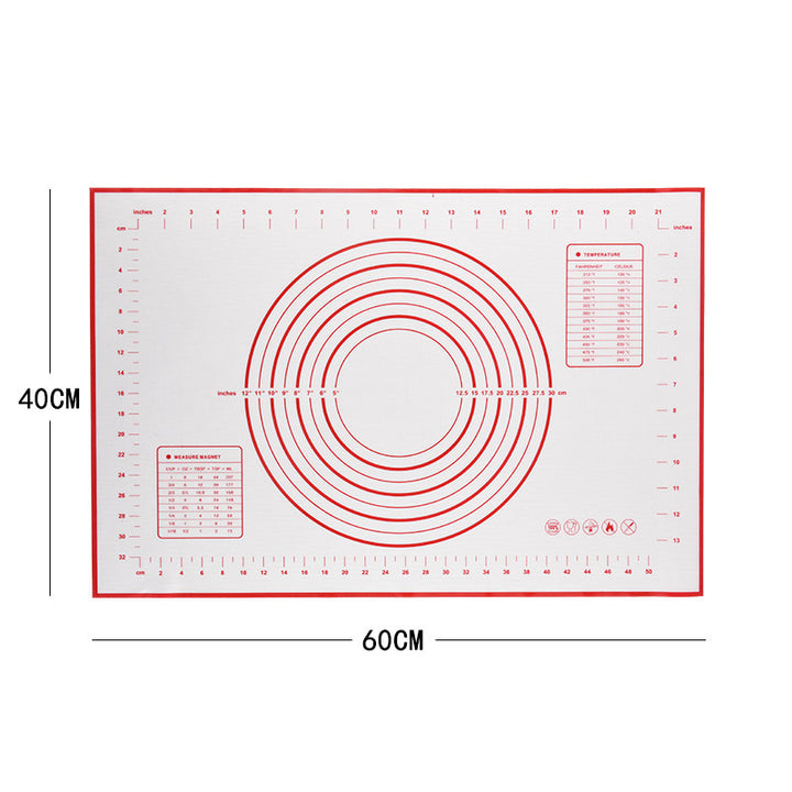 Non-stick baking mat with measurements Bowlift