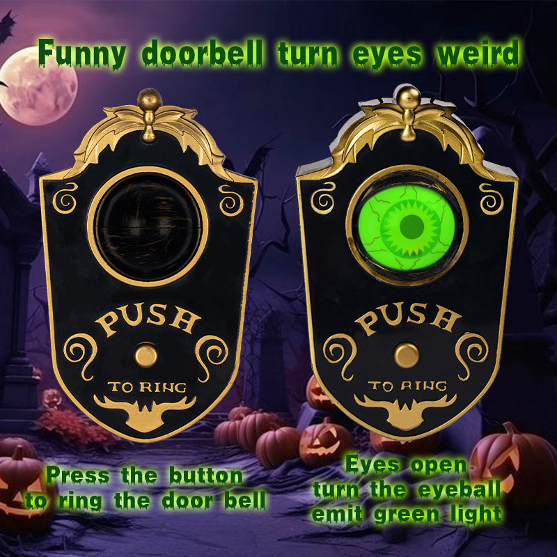 Creepy Animated Doorbell Prop Bowlift