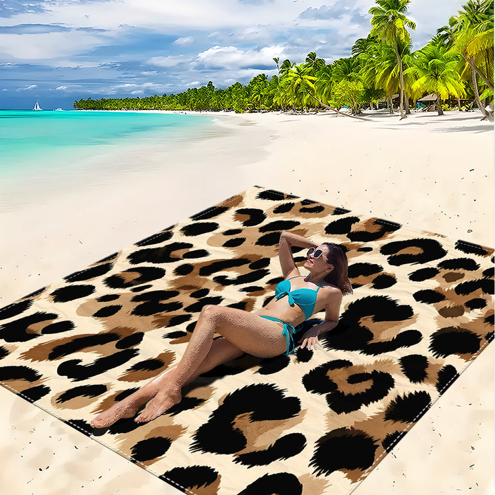 Mandala Design Beach Mat Bowlift