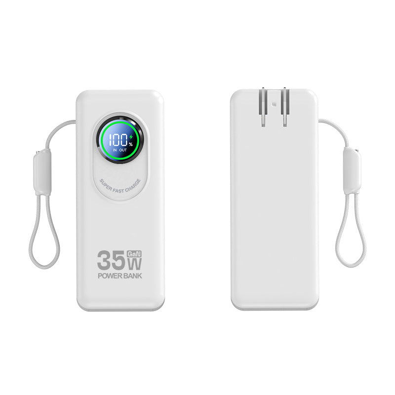 Powerful power bank with 35W Gan fast charging technology Bowlift
