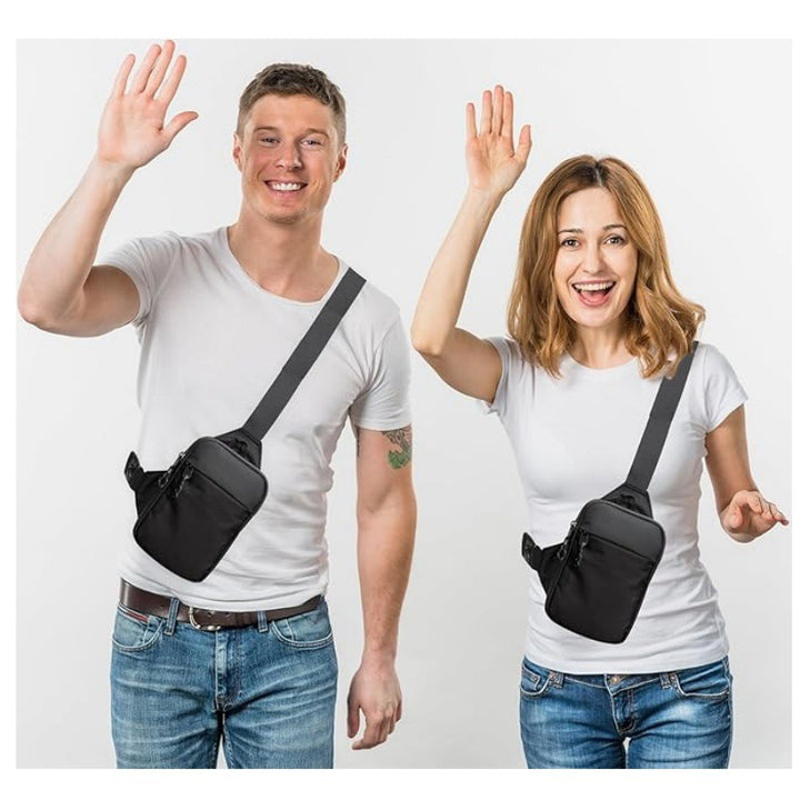 Sling crossbody bag with multifunctional compartments Bowlift