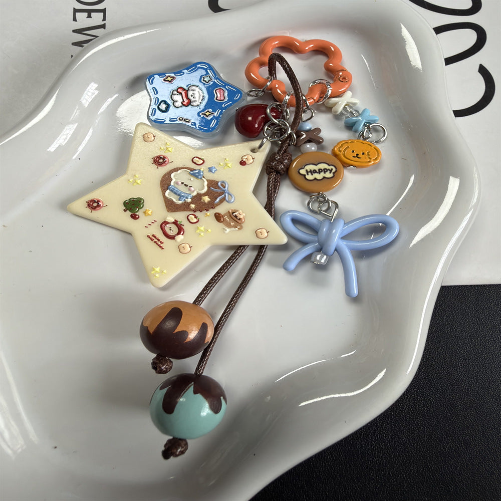 Charming Decorative Charm Keychain Bowlift