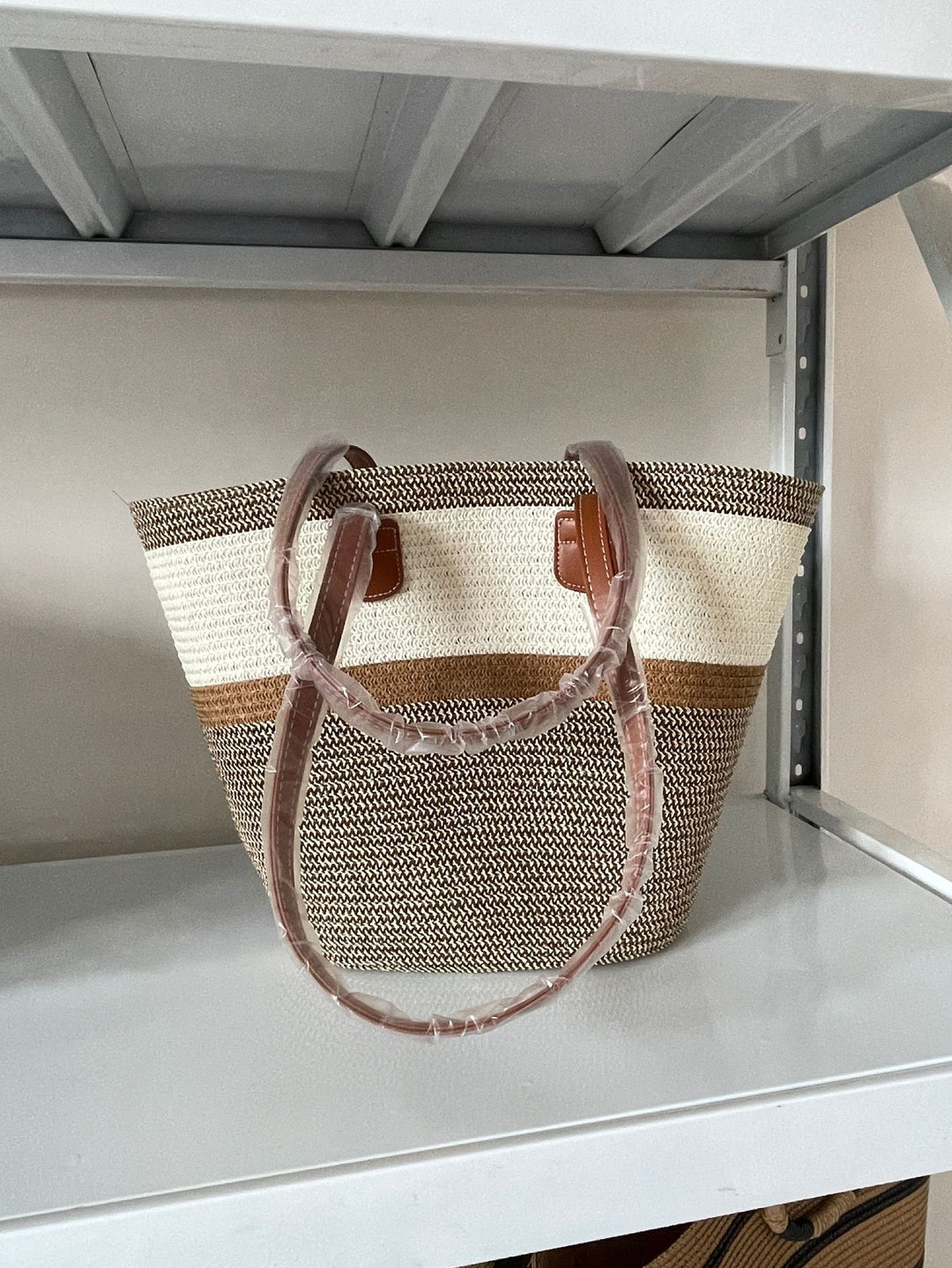 Elegant Braided Shopping Bag Bowlift