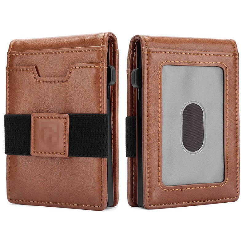 Slim RFID-Blocking Leather Wallet Bowlift