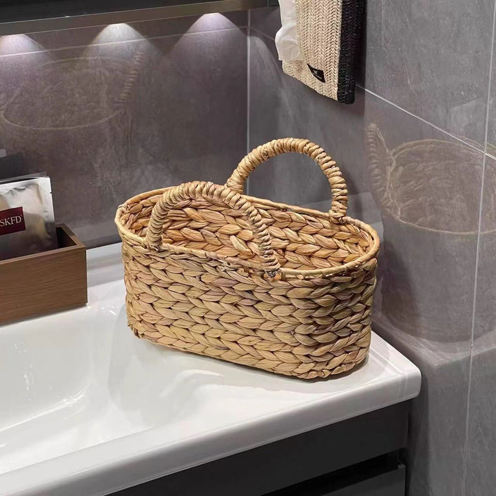 Handwoven Decorative Storage Basket Bowlift