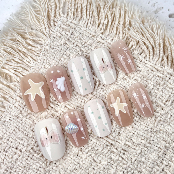 Themed Press-On Nail Art Set