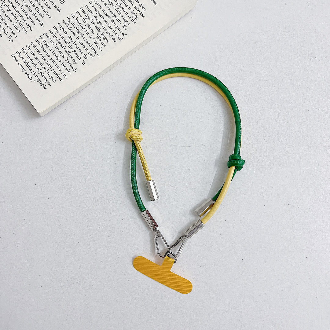 Adjustable Leather Bag Strap Bowlift