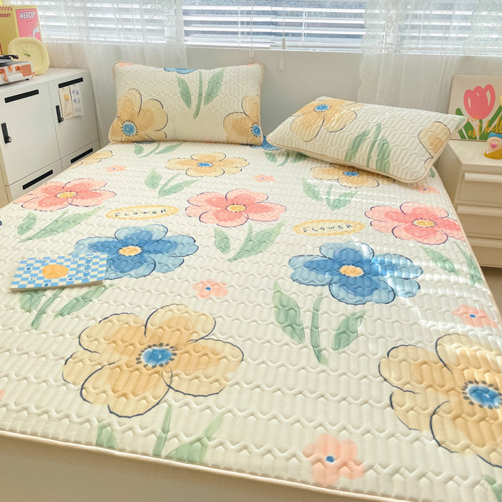 Playful Rainbow Mattress Protector