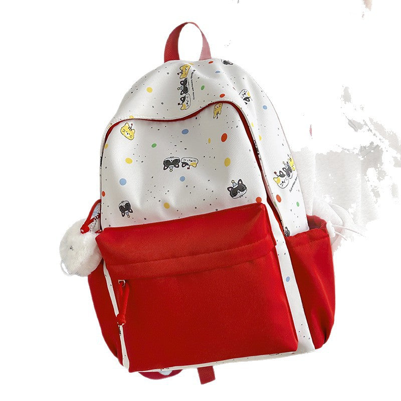 Backpack with Cute Cartoon Design and Practical Compartments Bowlift