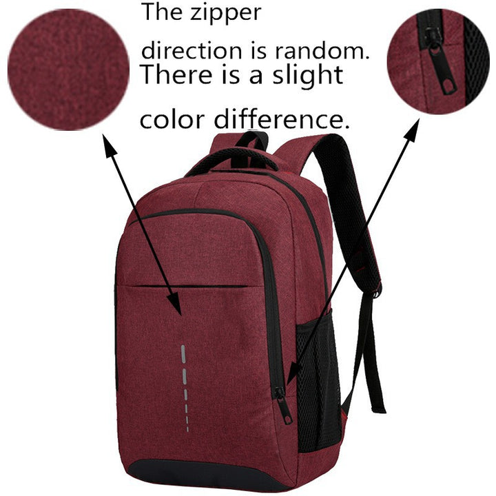 Ergonomic Backpack with Multiple Compartments and Reflective Elements Bowlift