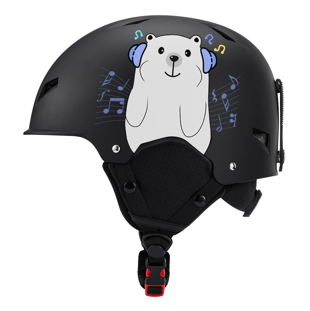 Cartoon-Themed Safety Helmet Bowlift