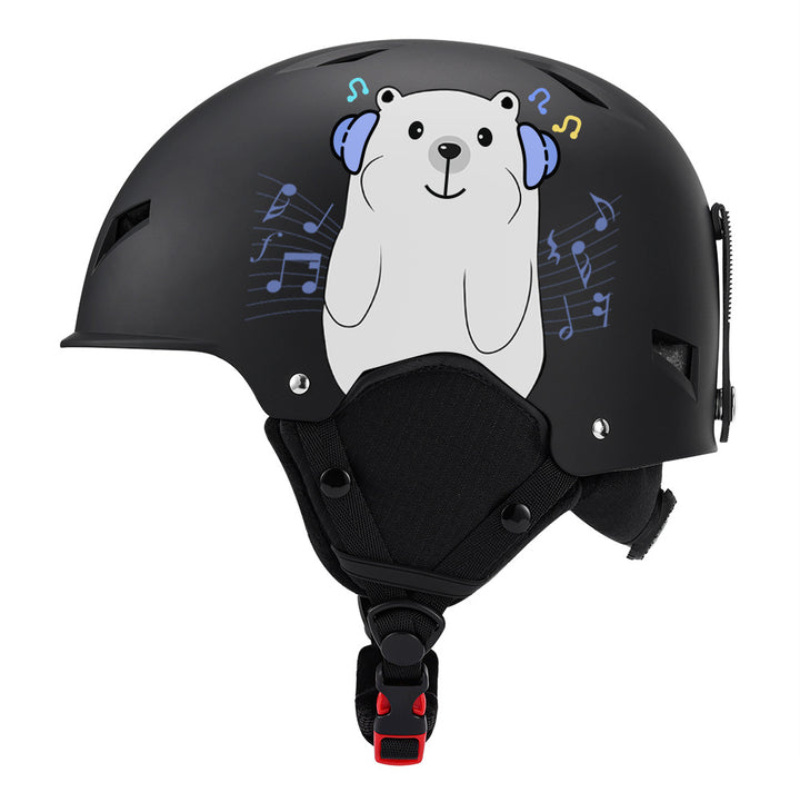Cartoon-Themed Safety Helmet Bowlift