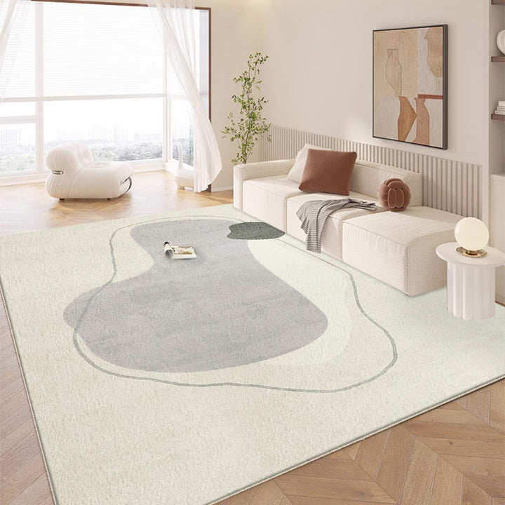 Elegant Floral Pattern Area Rug Bowlift