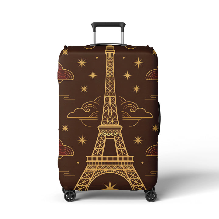 Women's Travel Trolley Bowlift with elegant baroque pattern