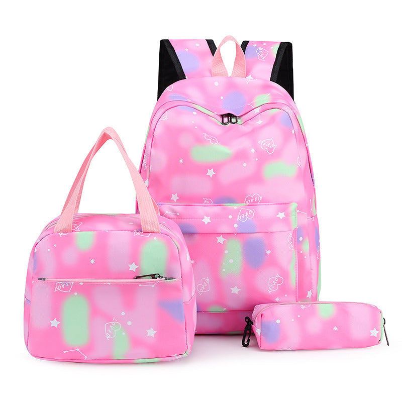 Colorful Multi-Piece Backpack Set Bowlift