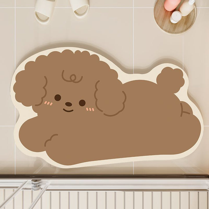 Cute Panda Shaped Bath Mat