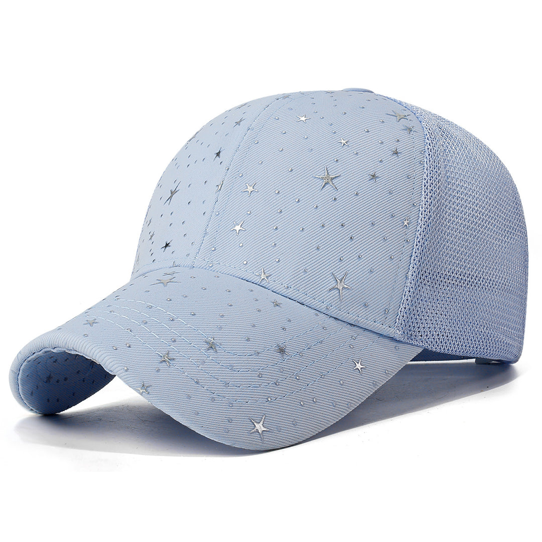Women's Star-Embellished Activewear Cap Bowlift