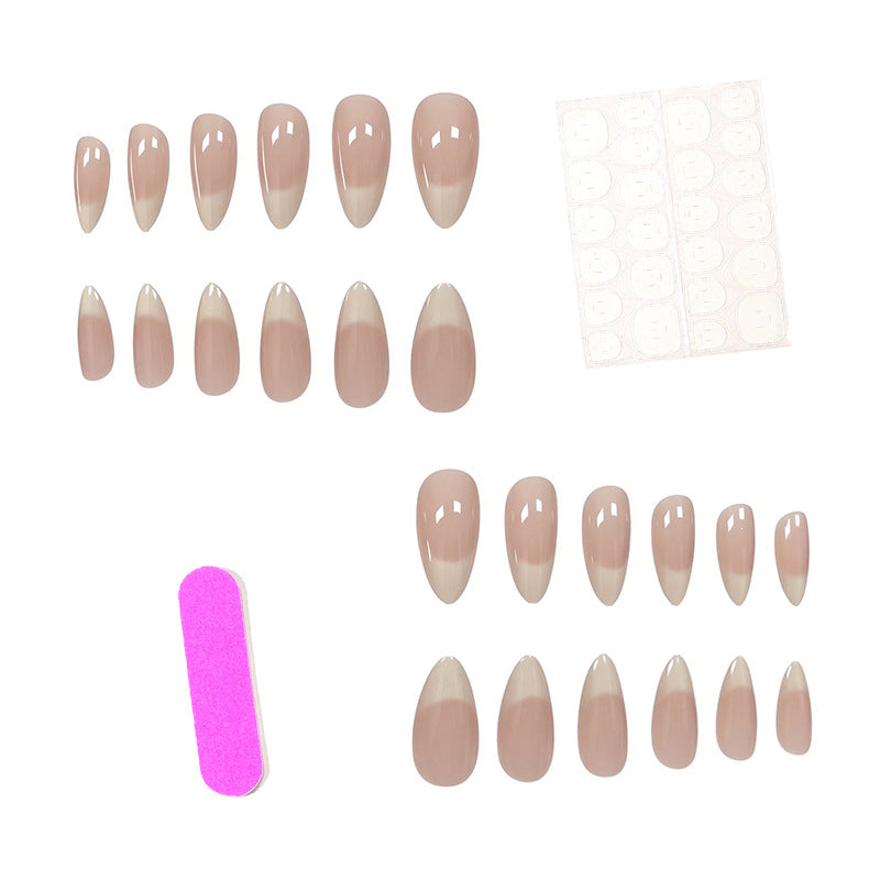 French Tip Acrylic Nail Enhancements Bowlift
