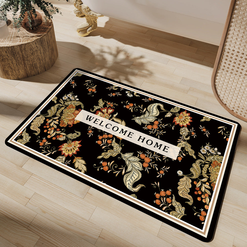 Geometric Pattern Decorative Floor Mat Bowlift