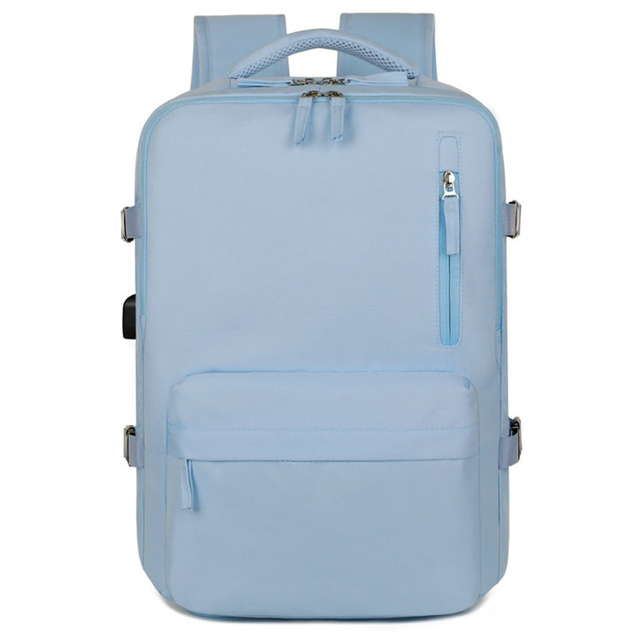 Multi-Compartment Rolling Travel Backpack Bowlift