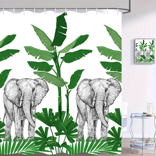 Artistic Floral Shower Curtain Bowlift