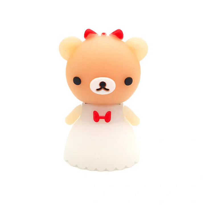 Cute Cartoon Bear Figurine Bowlift