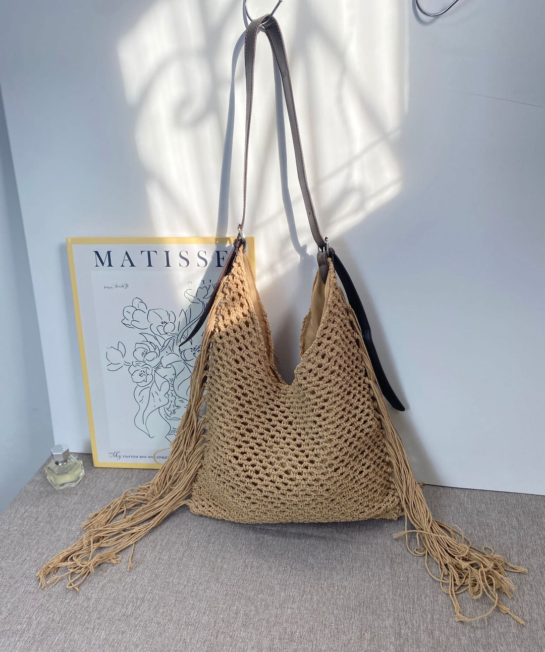 Stylish Macrame Shoulder Bag Bowlift