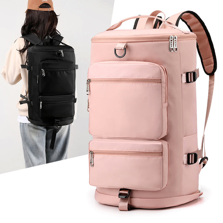 Multi-Compartment Travel Backpack Bowlift