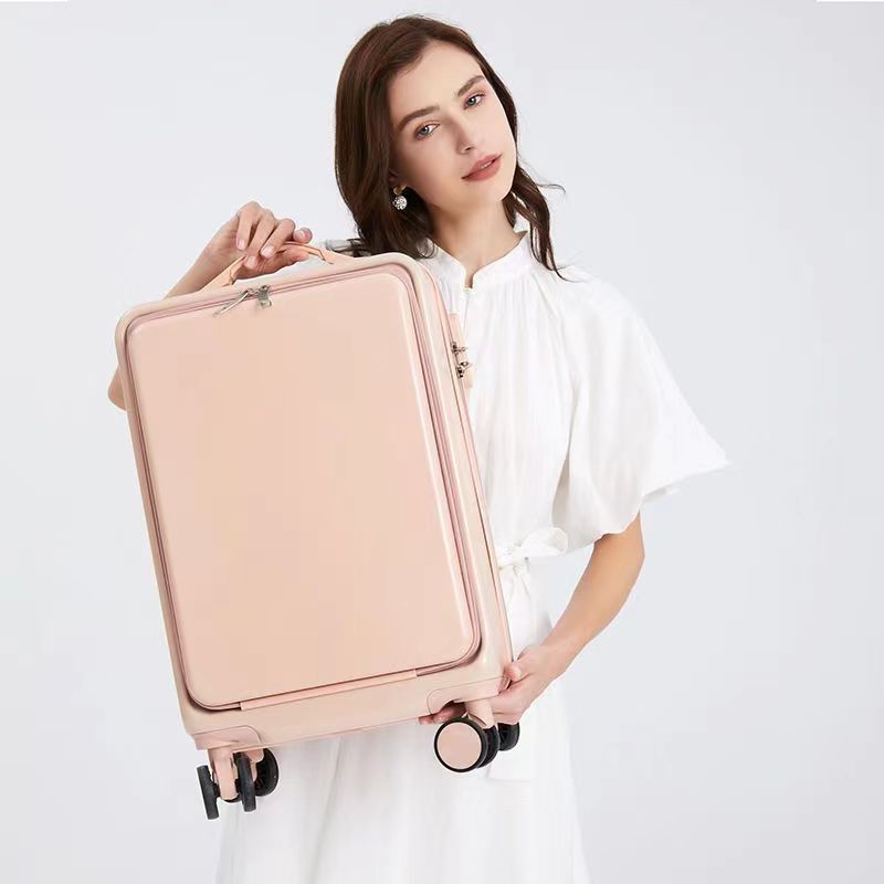 Sleek Compact Rolling Travel Suitcase Bowlift