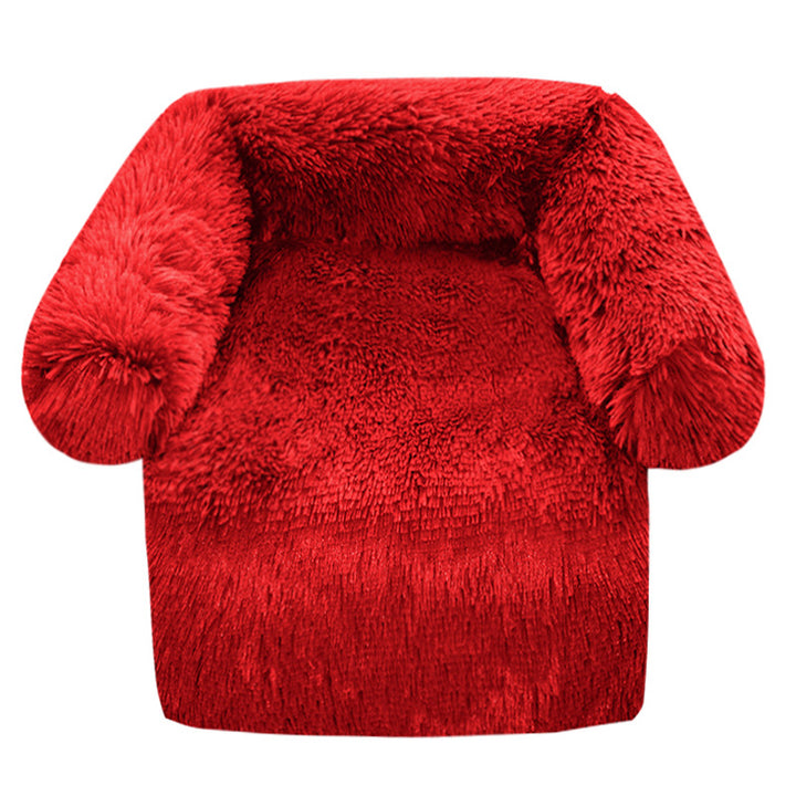 Cozy Textured Dog Bed Chair