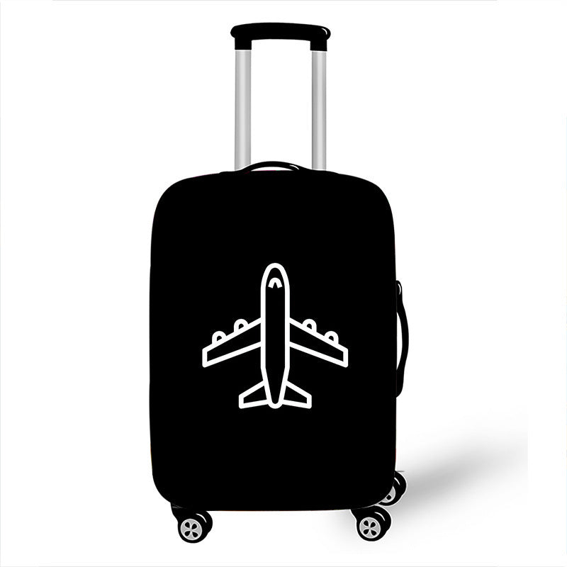 Men's hard-shell suitcase with exclusive airplane design Bowlift