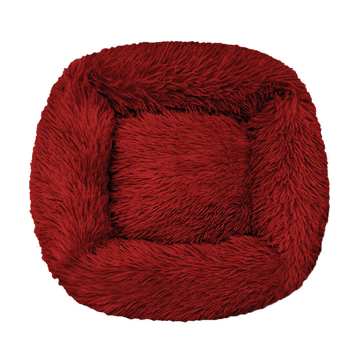 Microfiber Plush Dog Bed
