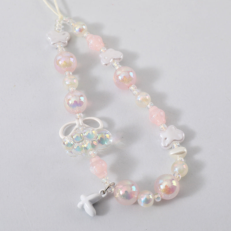 Decorated Beaded Eyewear Chain Bowlift